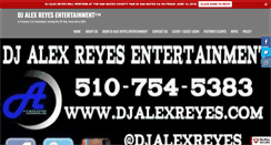 Desktop Screenshot of djalexreyes.com